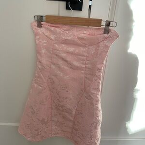 Peppermayo Pink Floral Mini Dress